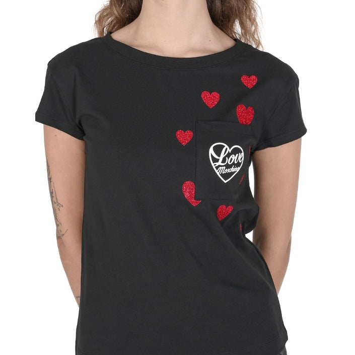 Love Moschino Women's T-Shirt BLACK