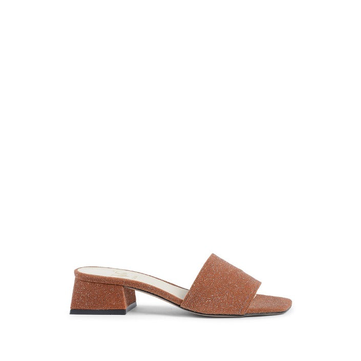 19V69 ITALIA by VERSACE Women's Pump Camel NEPER LAB RUGGINE