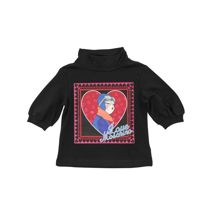 Love Moschino Women's Sweatshirt BLACK