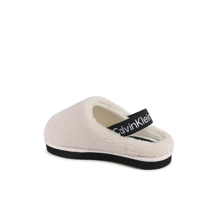 Calvin Klein Women's Slipper White