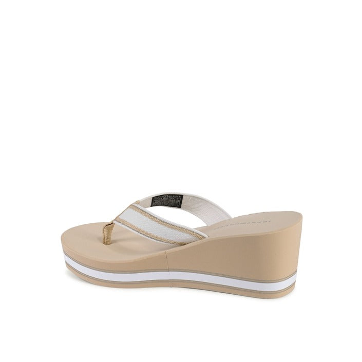 Tommy Hilfiger Womens Flip Flop Beige