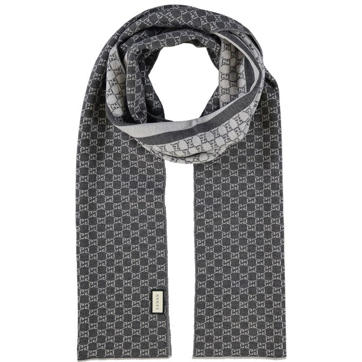 Gucci Men's Scarf 30x200 Grey