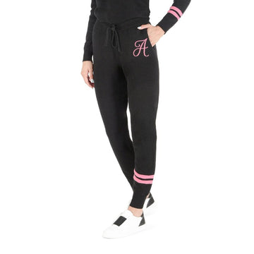 Crown of Edinburgh Cashmere Track Pants MORNINGSIDE BLACK A