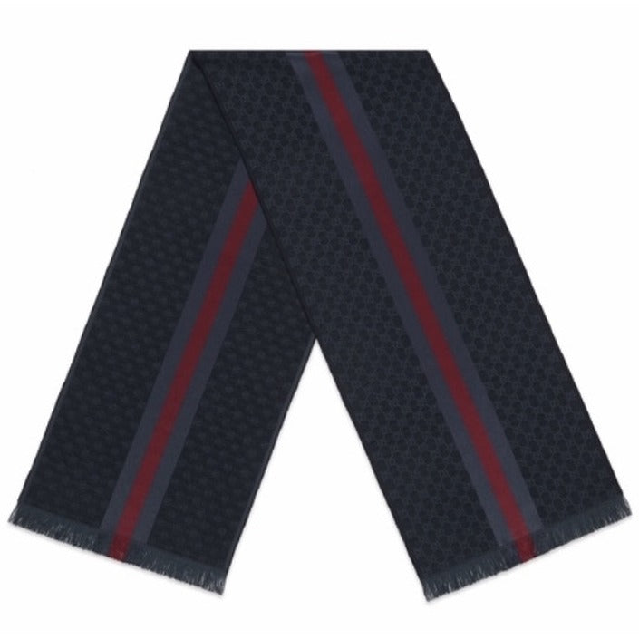 Gucci Men's Scarf 35x180 Blue