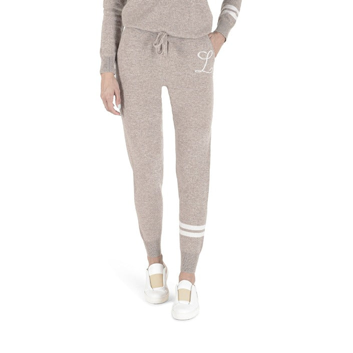 Crown of Edinburgh Cashmere Track Pants MORNINGSIDE CAMEL L