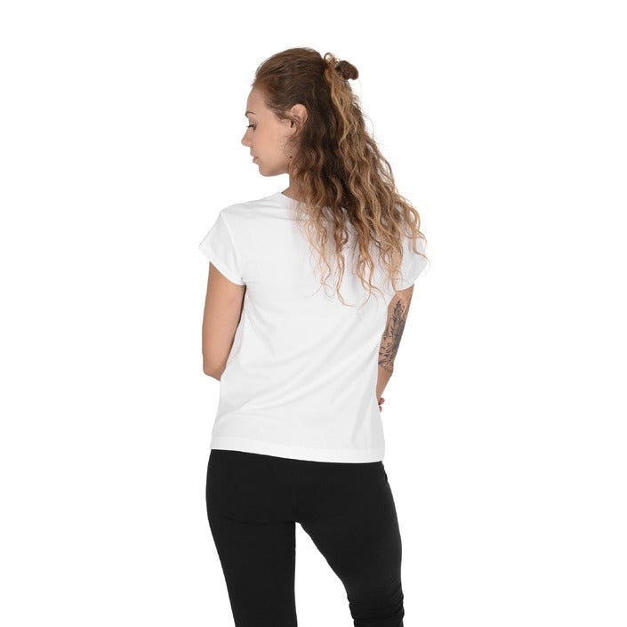 Love Moschino Women's T-Shirt OPTICAL WHITE