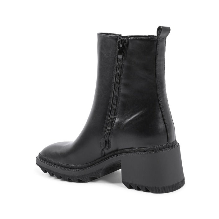 19V69 ITALIA by VERSACE Women's Ankle Boot Black NERO
