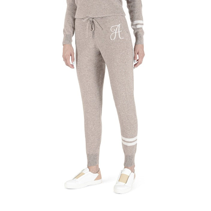 Crown of Edinburgh Cashmere Track Pants MORNINGSIDE CAMEL A