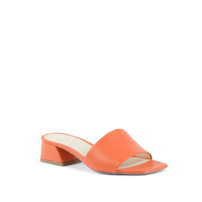 19V69 ITALIA by VERSACE Women's Sandal Orange NEPER NAPPA ARANCIO