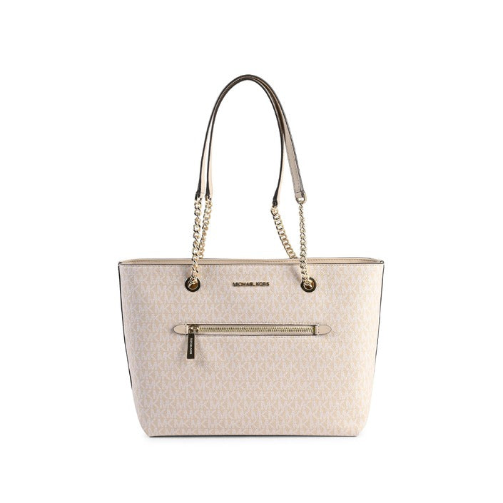 Michael Kors Medium front zip Chain Tote Bag