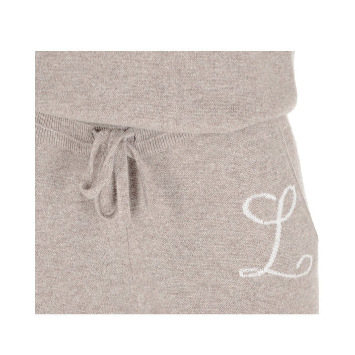Crown of Edinburgh Cashmere Track Pants MORNINGSIDE CAMEL L