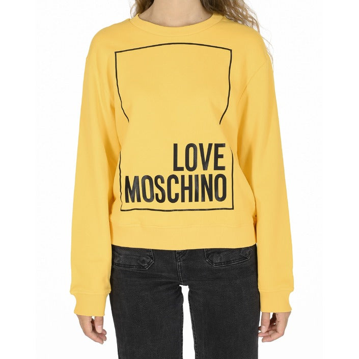 Love Moschino Women's Sweatshirt YELLOW