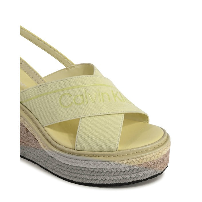 Calvin Klein Women's Wedge Yellow