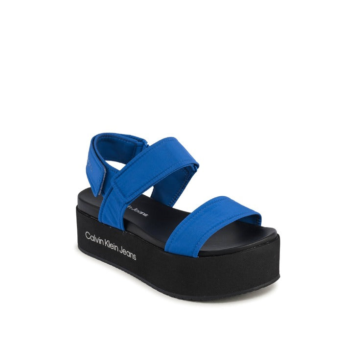 Calvin Klein Women's Sandal Blue