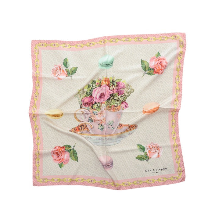 Dee Ocleppo - Teacup Silk Scarf