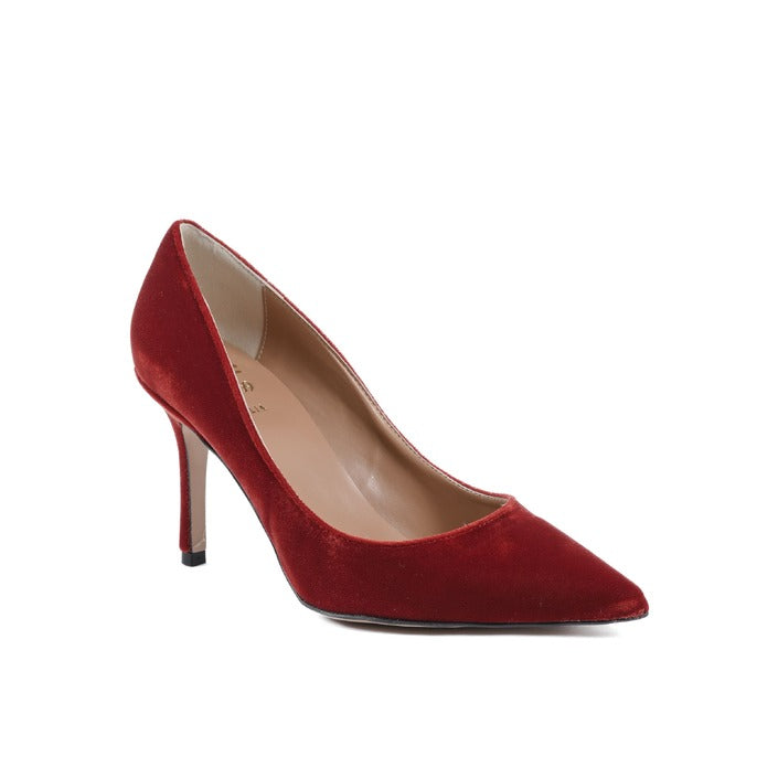 19V69 ITALIA by VERSACE Women's Pump Red VELLUTO GRANATA