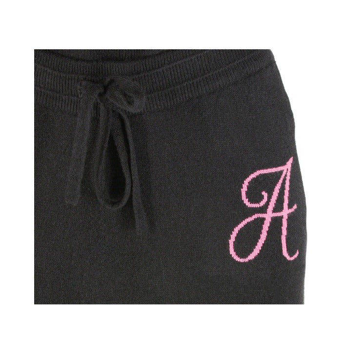 Crown of Edinburgh Cashmere Track Pants MORNINGSIDE BLACK A