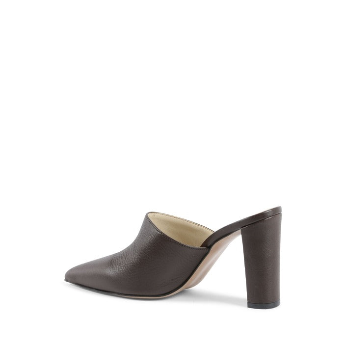19V69 ITALIA by VERSACE Women's Mule Sandal Dark Brown MELODY ALO MORO