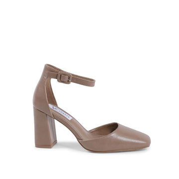 19V69 ITALIA by VERSACE Women's Ankle Strap Pump Beige BEIGE