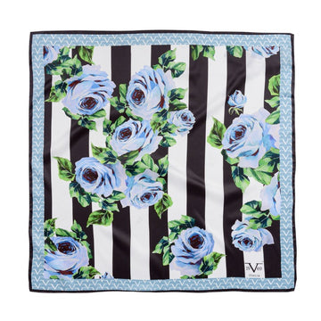 19V69 ITALIA by VERSACE Women's Foulard Multicolor ROSE