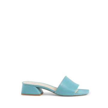 19V69 ITALIA by VERSACE Women's Sandal Light Blue NEPER VIT. BOT. TURCHESE