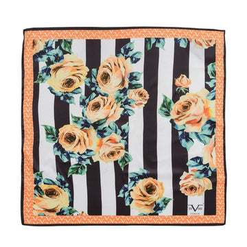 19V69 ITALIA by VERSACE Women's Foulard Multicolor ROSE