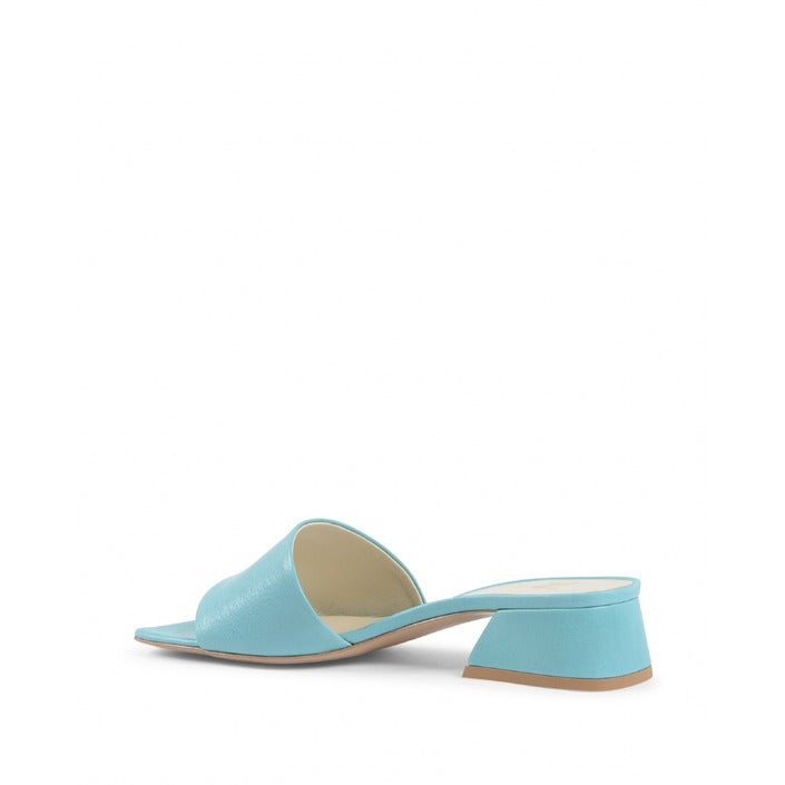 19V69 ITALIA by VERSACE Women's Sandal Light Blue NEPER VIT. BOT. TURCHESE