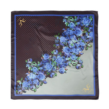 19V69 ITALIA by VERSACE Women's Foulard Multicolor FLOWER