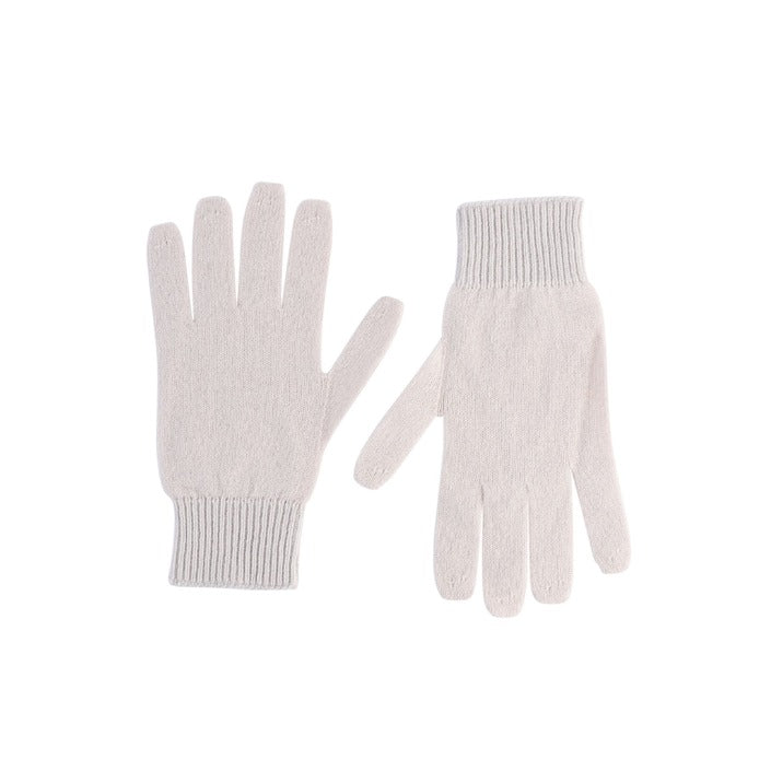 Crown of Edinburgh Cashmere Women's Short Gloves MASTICE