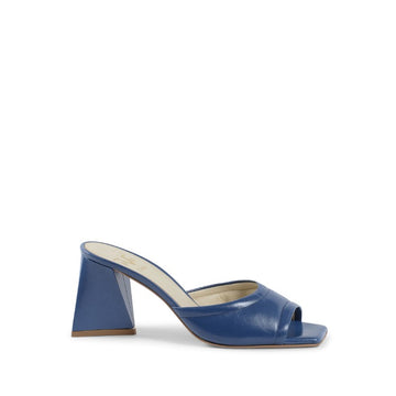19V69 ITALIA by VERSACE Women's Sandal Blue SIMONA KID BLU